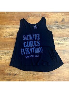 *HOST PI𝅺CK* Made IN USA** Graphic Tank Salt Water Cures Everything Crysal Cove
